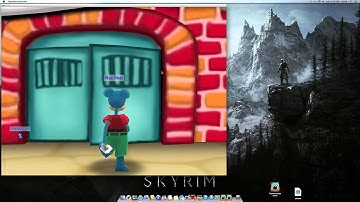 Toontown walkthrough. Part 1 - Big Bold Bear doing the Toontorial