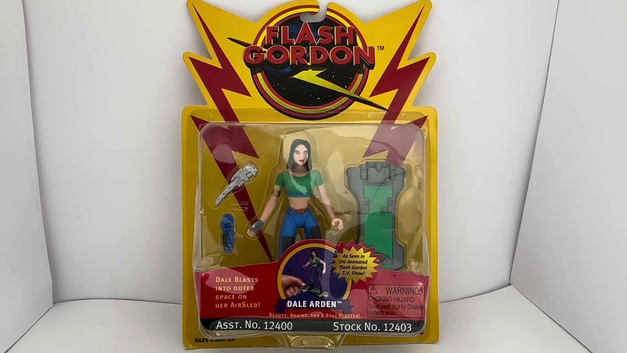 Vintage 1996 Flash Gordon The Animated Series - Dale Arden Action