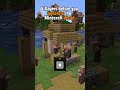 POV: Villagers generating the Minecraft world before you load in 😂 #minecraft #villager #gaming