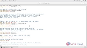 How to block websites using Squid Proxy Server