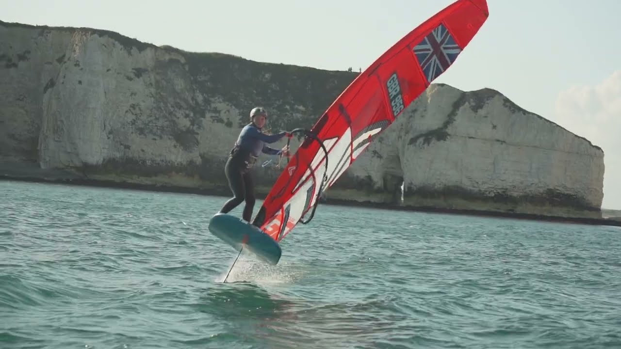 50 miles on a foil!