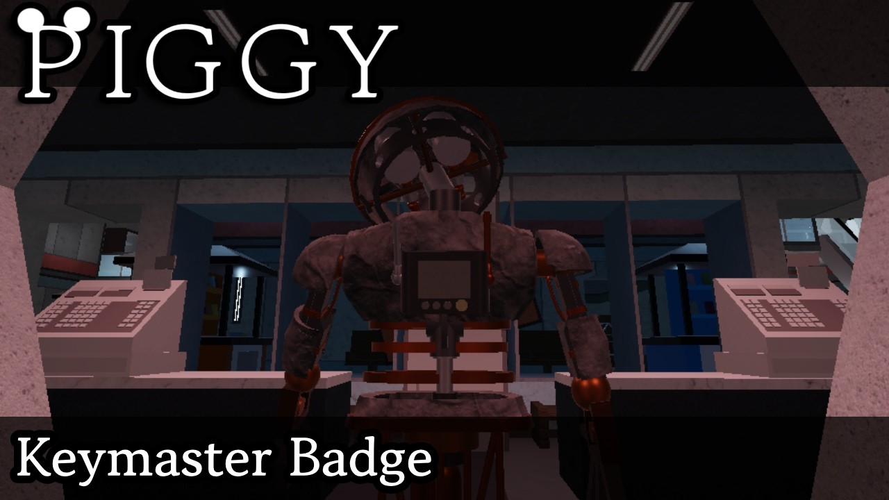 ROBLOX PIGGY | Keymaster badge - YouTube