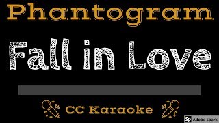 Video thumbnail of "Phantogram • Fall in Love (CC) [Karaoke Instrumental Lyrics]"