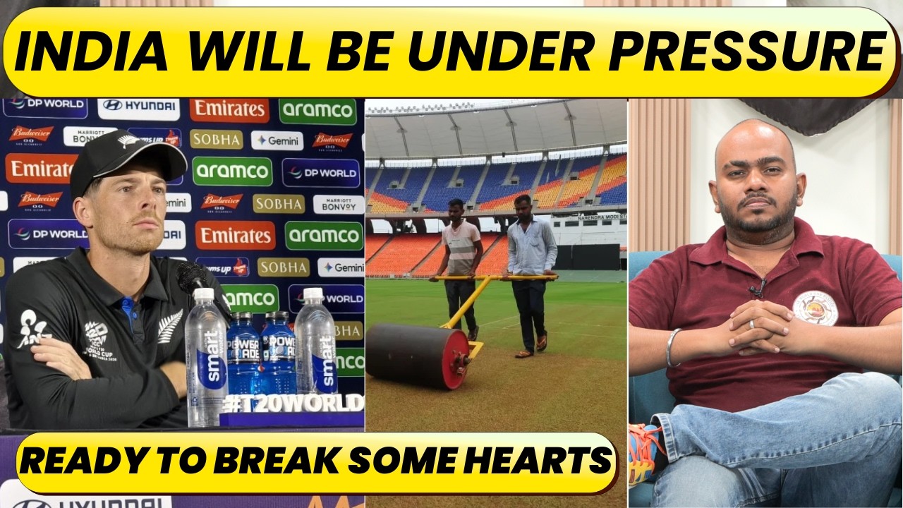 🔴Mitchell Santner Press Conference : Big Warning – “India Under Pressure! We Can Upset Them