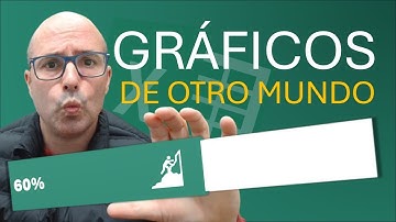 ✅ Como HACER un GRÁFICO DE PROGRESO con BARRAS APILADAS en #Excel - [COLUMNAS APILADAS 100%]