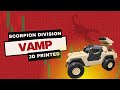 3D Printed G.I. Joe Classified Cobra Scorpion Division VAMP
