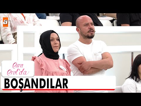 Karımı çok seviyorum keşke evliliğimiz bitmeseydi! - Esra Erol'da 16 Haziran 2023