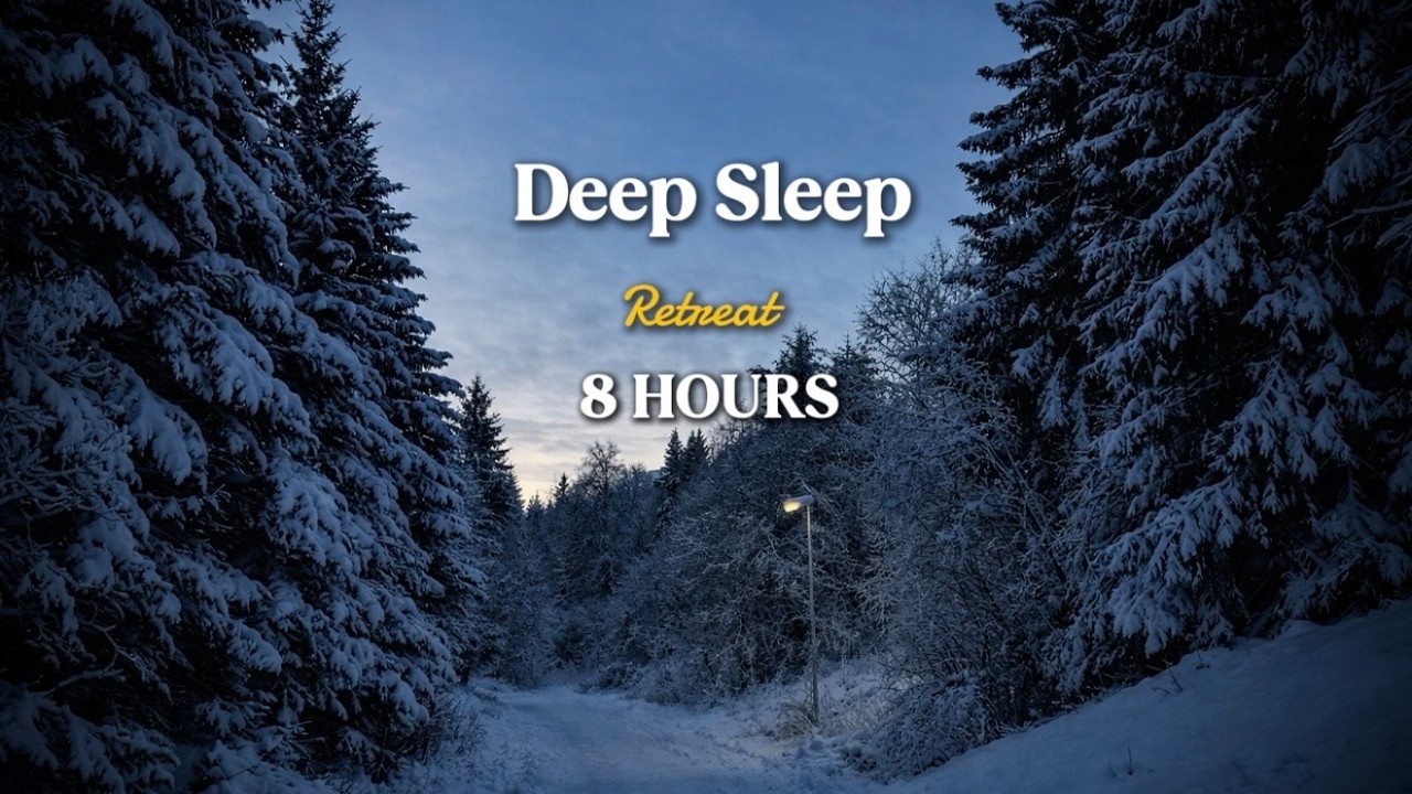 Deep Sleep Retreat – Nordic Evening Silence (8 Hours) 🌙