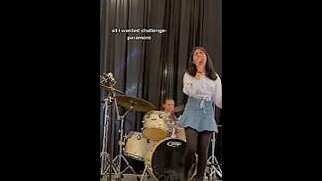 Her Vocals Are Insane On This Shorts Paramore High Note Challange 