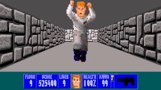 Bashe Plays Wolfenstein 3D - E1M9