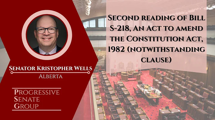 Senator Wells speaks at second reading of Bill S-218 - November 25, 2025 (English feed)