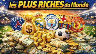 Top 10 des Clubs de Football les PLUS RICHES du Monde en 2026 💰⚽