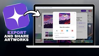 How to EXPORT and SHARE Your StarryAI Artworks Professionally in SECONDS!