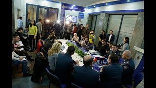 Ճանապարհային Ոստիկանության Պետի Հանդիպումը Լրագրողների Հետ