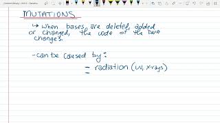 SBI3U - Lesson 2.2 - DNA