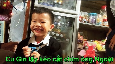 Cu Gin đùa vui đòi cắt chim của ông Ngoại vứt thùng rác