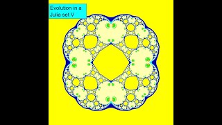 Evolution Of A Julia Set V
