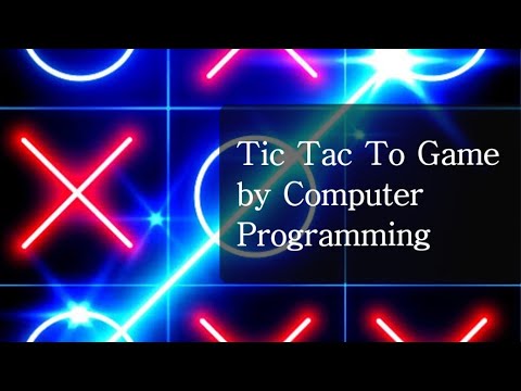 Creating Tic Tac Toe Game with Python | Tic Tac Toe Game| Python 3| Computer Programming