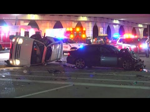 3 people taken to hospital by Life Flight after crash in west Houston ...