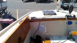 Ensign 595 for sale interior