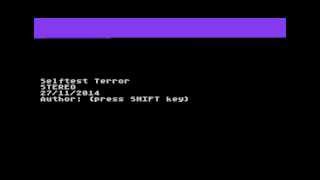 selftest terror music for Atari 8-bit