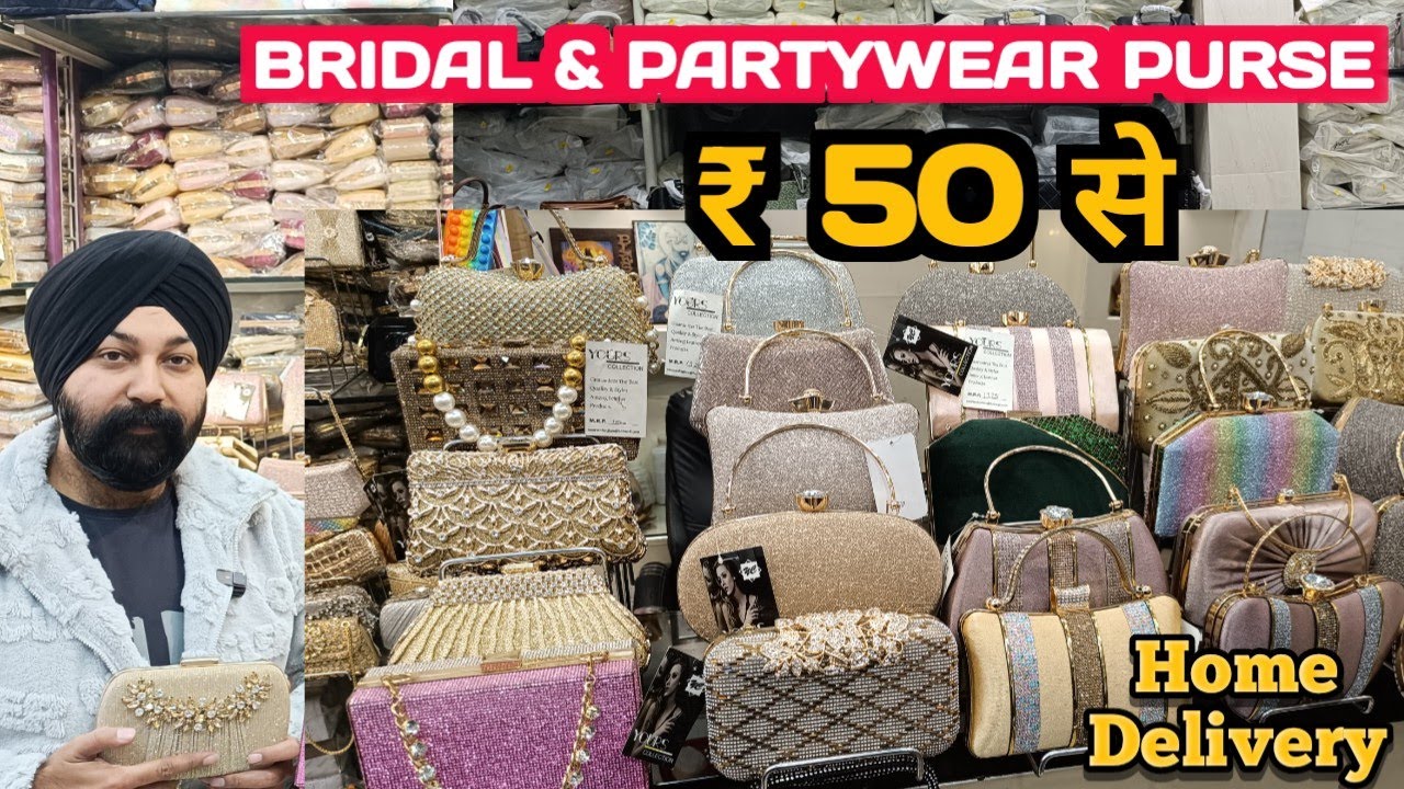 Sadar Bazar Bag Market | Nabi Karim Market Delhi | Ladies Purse Wholesale  Market | Sadar Delhi - YouTube