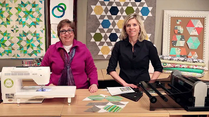 AccuQuilt Bullseye™ Nested Dies for Studio - Equilateral Triangles