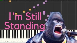 Elton John- I'm Still Standing- Easy Piano Tutorial by Tunes with Tina chords