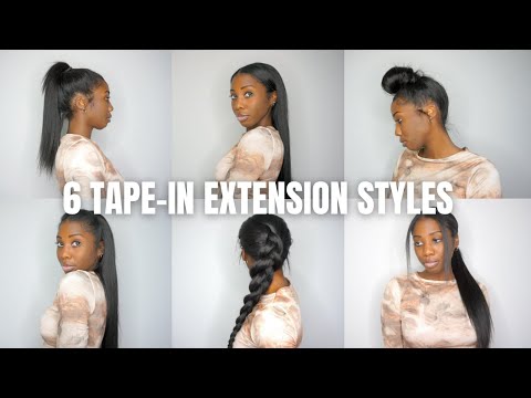 Quick  Easy Hairstyles with Tape in Extensions  ZALA Hair Extensions   YouTube