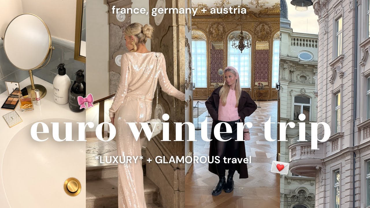 GIRLY WINTER EURO TRIP ♡ strasbourg markets, palaces in munich & salzburg | Scarlett Frazer