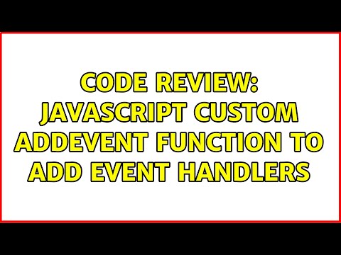Code Review: JavaScript