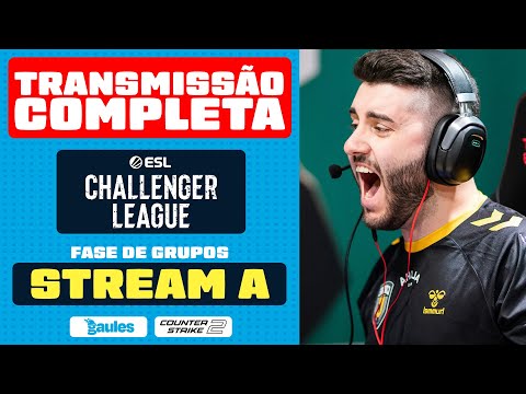 STREAM A - FASE DE GRUPOS - ESL CHALLENGER 48 SA - AO VIVO E COM IMAGENS! - PT.02