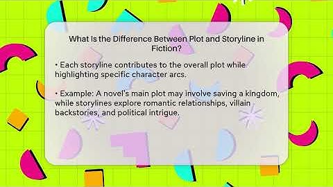 What Is the Difference Between Plot and Storyline in Fiction? - The Prose Path