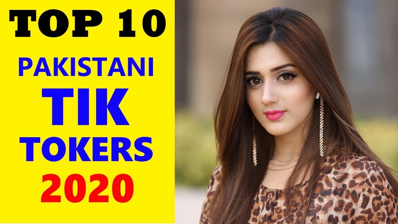 Top 10 TikTok stars of Pakistan with most followers 2020 - YouTube