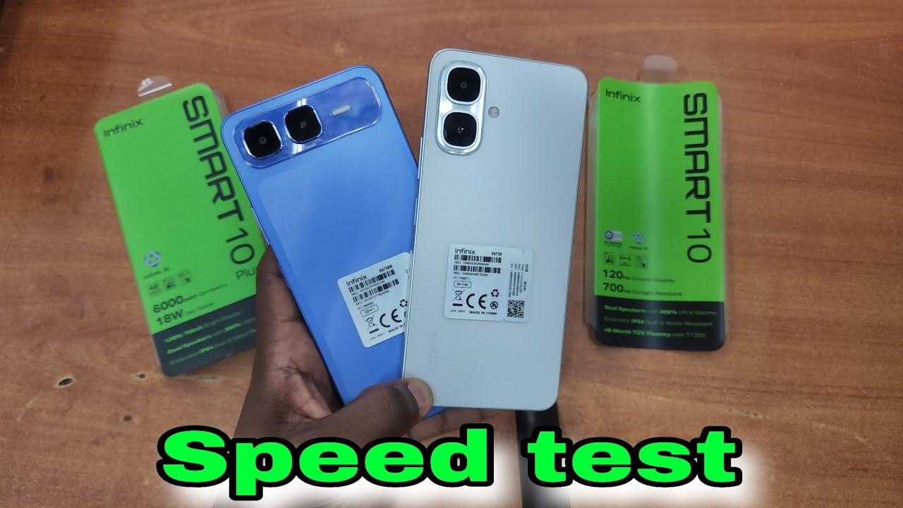 infinix Smart 10 Plus Vs infinix Smart 10 Speed Test