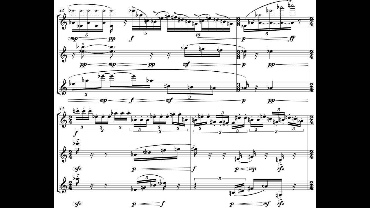 Kenji Sakai - Ritornello in Blue for woodwind trio - YouTube