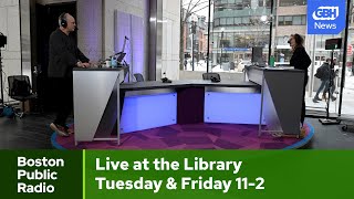 Boston Public Radio Live from the Boston Public Library, Tuesday, Jan 3 2023