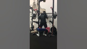 Dynamic Effort: Banded Box Squat w/ Safety Squat Bar