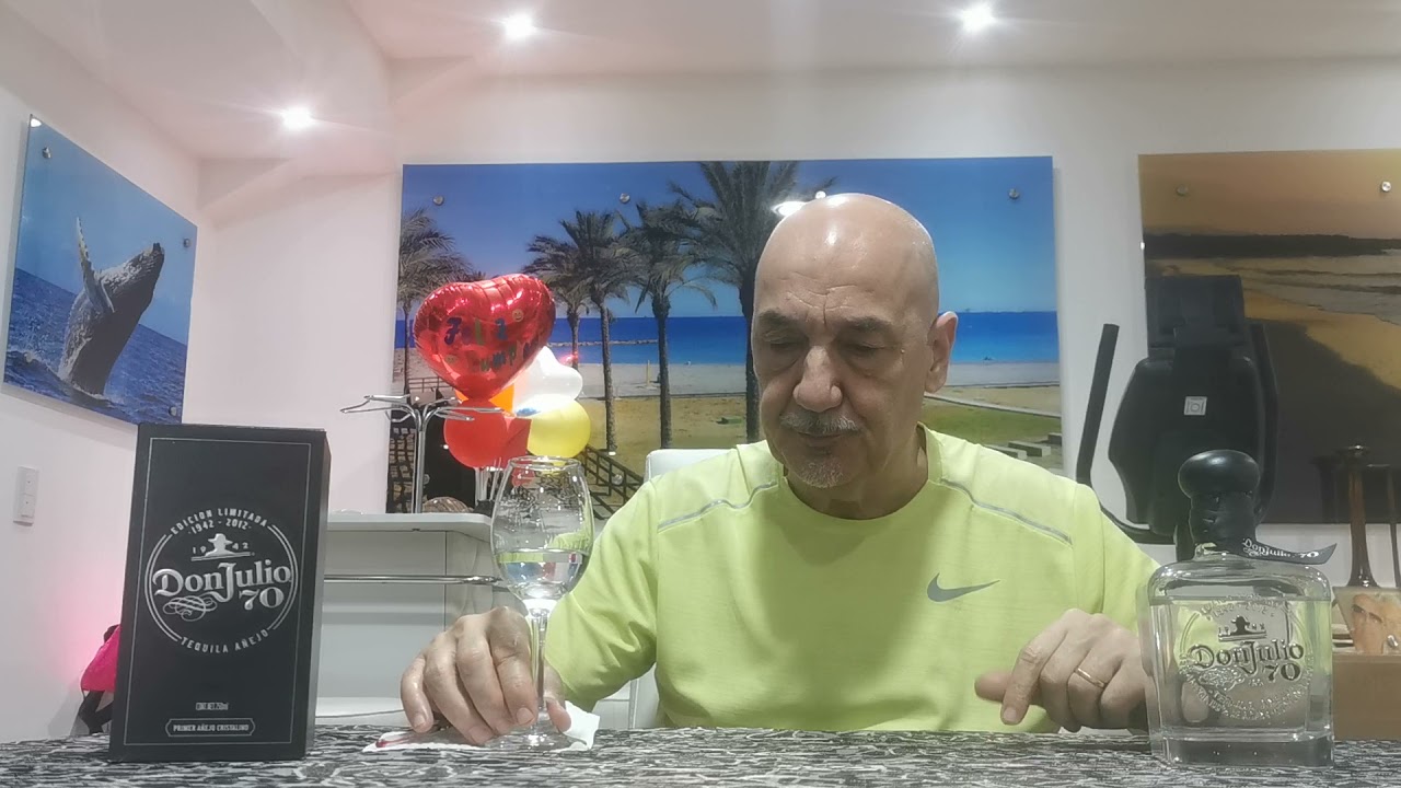 Tequila Don Julio 70, añejo cristalino