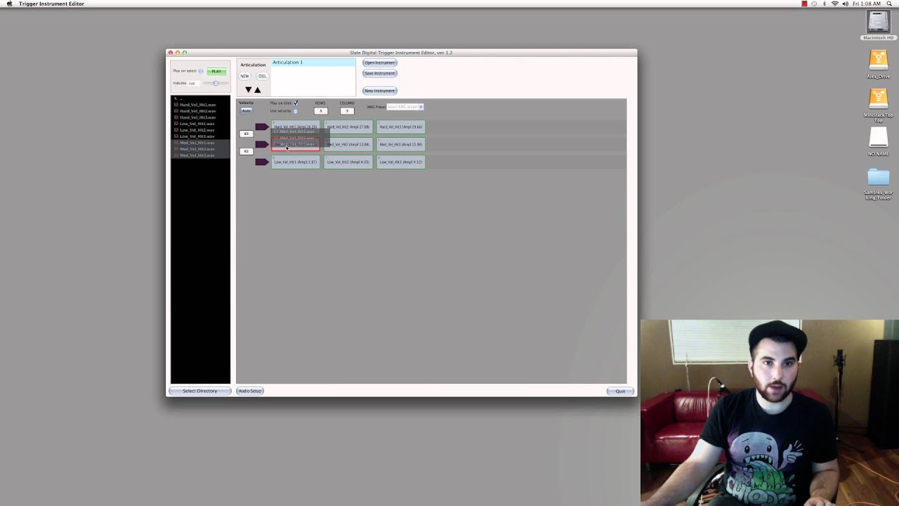 Creating Drum Samples Part 3 Slate Trigger .TCI Files YouTube