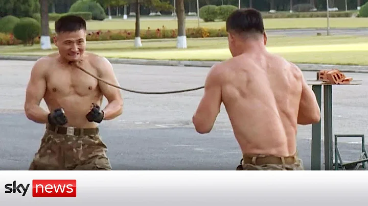 North Korean soldiers perform 'extreme martial arts' show - DayDayNews