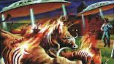 Mars attacks! The video game 2003 cancelled Krome studio cutscene burning cattle cinematic