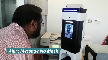 3 in 1 Device - Temperature Detector, Face Mask Detector & Auto Hand Sanitizer(Kiran Smart- Kuwait)