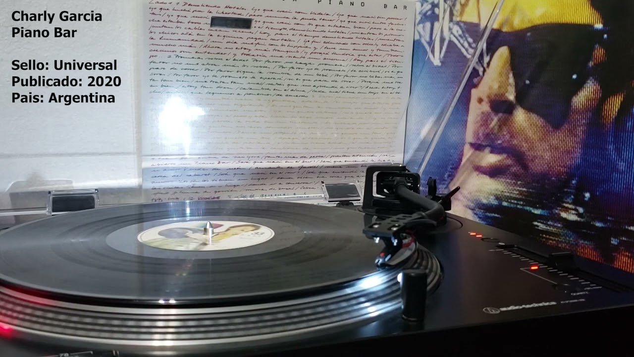 CHARLY GARCIA - PIANO BAR - VINILO REEDICIÓN VS ORIGINAL