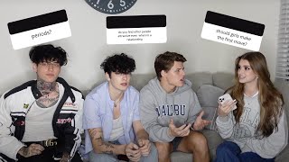 asking college boys questions girls are afraid to ask boys pt. 2 (ft. ItAintOkBro \& Mostly Luca)