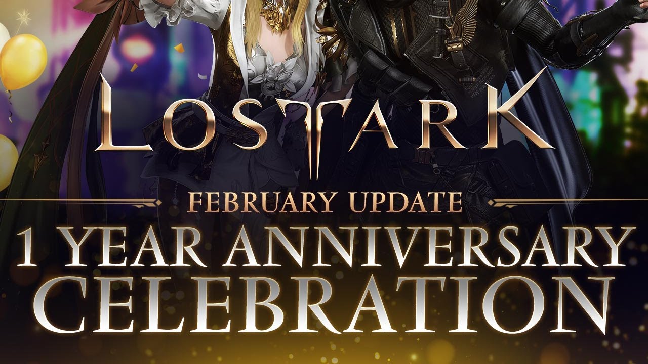 CZ Lost Ark Anniversary update Hromada eventů a odměn 1 rok