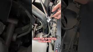 elastic car spark plug bolt wrench. #shorts