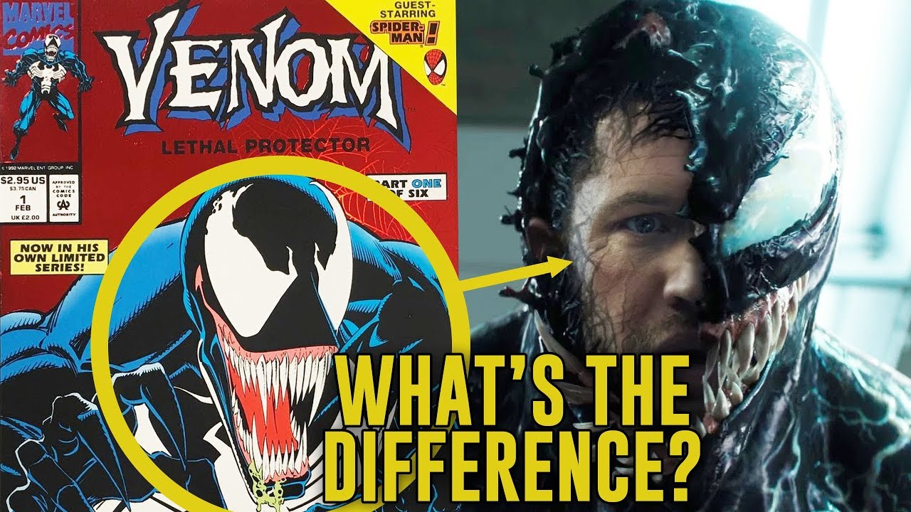Venom - Comic To Film - Whats The Difference?