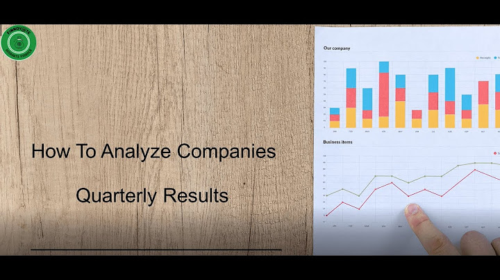 How to analyse Quarterly Results of a company | How to read quarterly results of a company