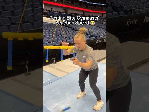 The coach’s try 😂 #gymnastics #gymnast #sports #sport #olympics #reactiontime #olympic #win